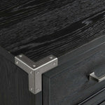 Laguna 5-Piece King Bedroom Package - Weathered Oak and Black