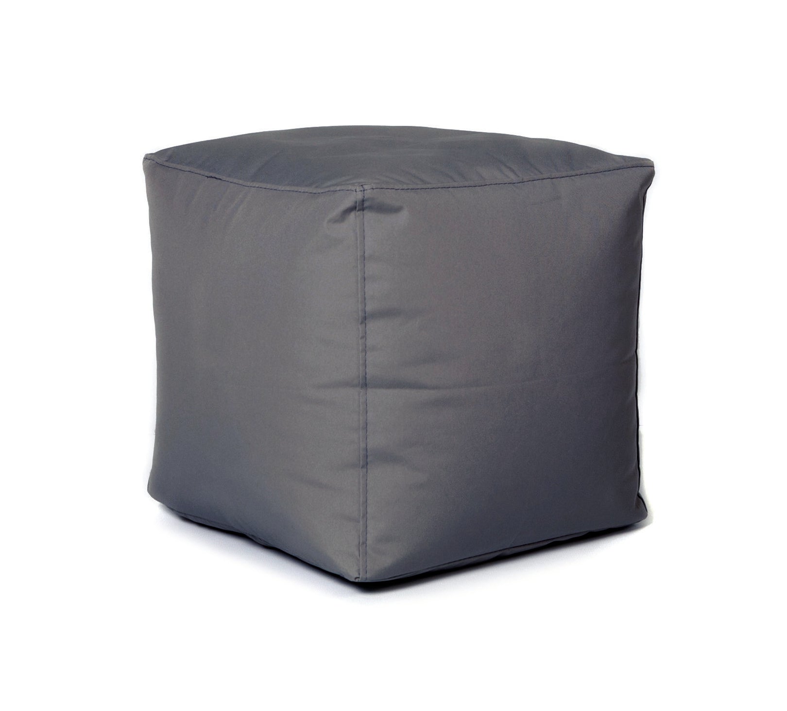 Outdoor Cube Ottoman - Grey