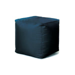 Outdoor Cube Ottoman - Navy
