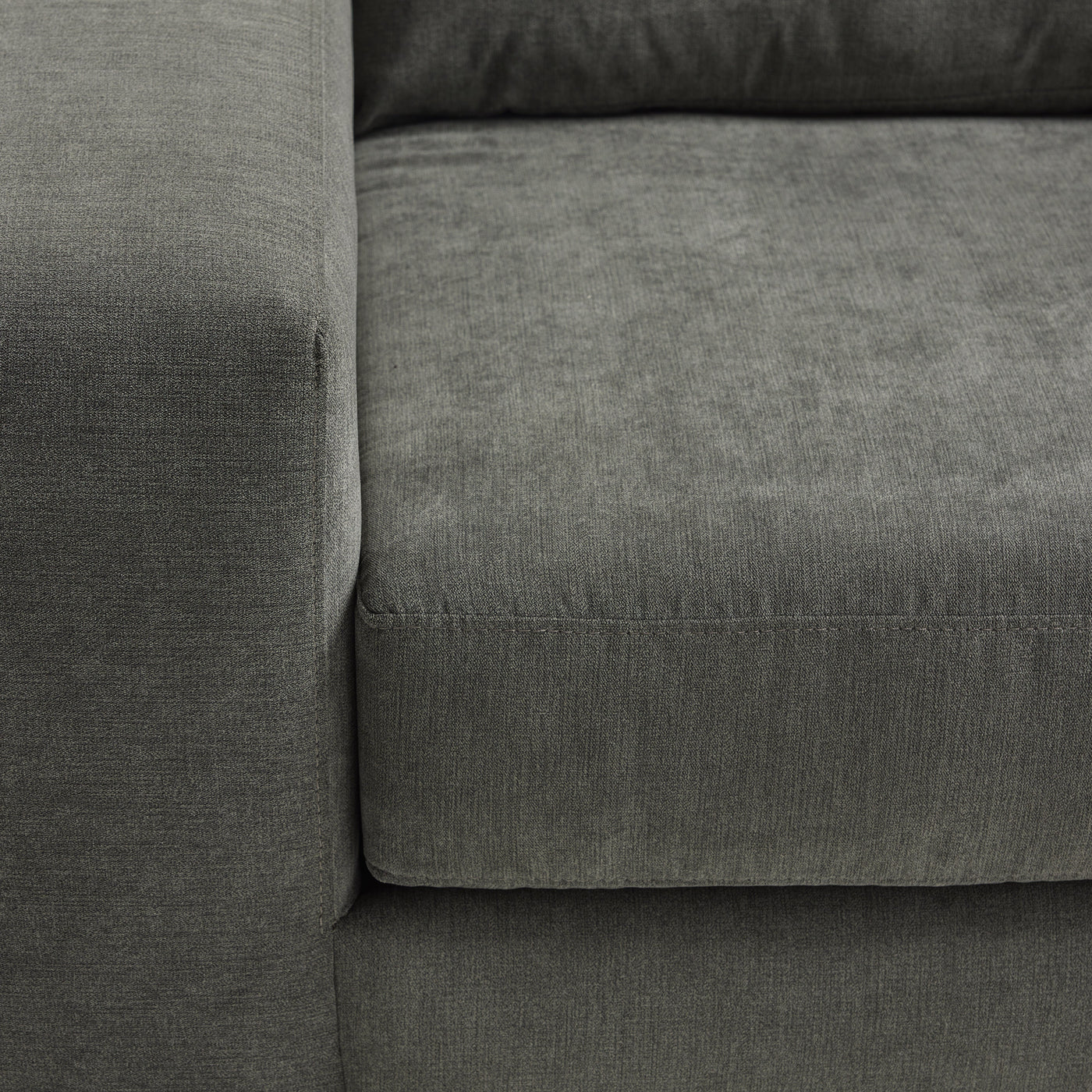 Luna 2 Pc. Sectional with Reversible Chaise - Grey