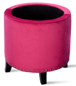 Madison Ottoman - Pink