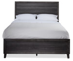Miller 3-Piece Queen Panel Bed - Grey