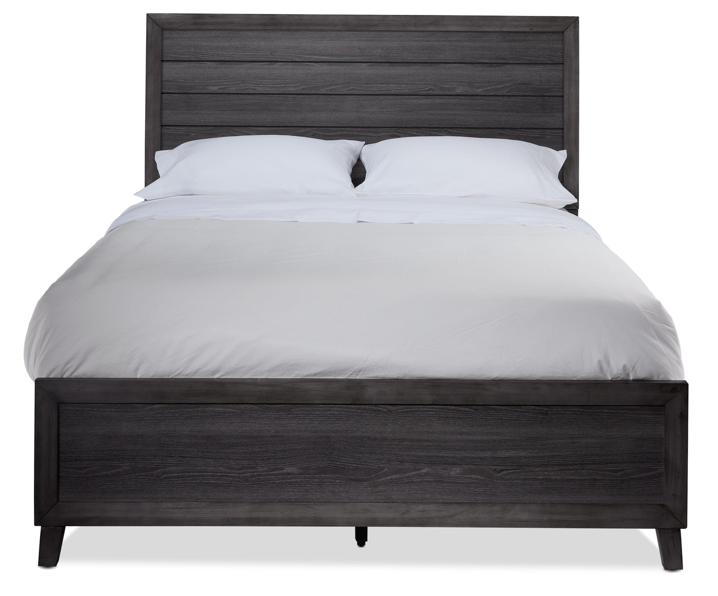 Miller 5-Piece Queen Panel Bedroom Package - Grey