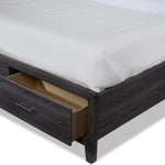Miller 3-Piece King Storage Bed - Grey