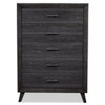 Miller 5-Piece Queen Storage Bedroom Package - Grey