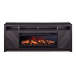 Morado Bay Fireplace TV Stand - Grey