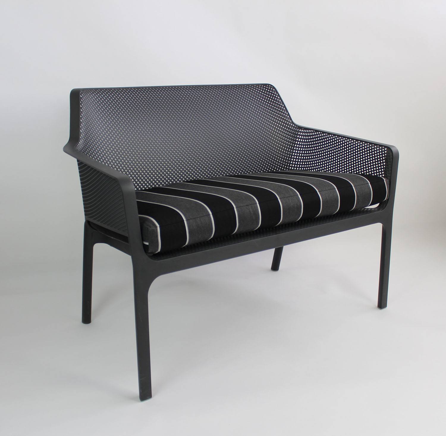 Nardi Net Relax  4-Piece Outdoor Conversation Set - Black
