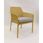 Nardi Net Relax Outdoor Dining Arm Chair - Yellow (Set of 2)