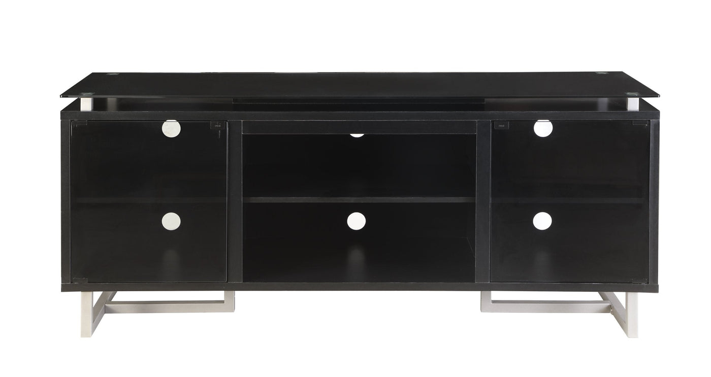 Onyx Flat Panel Television Stand - Black