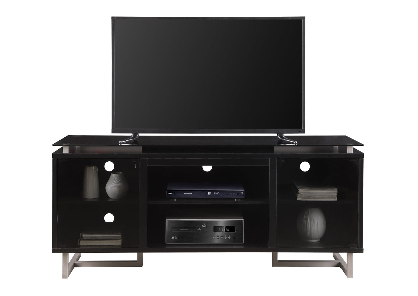 Onyx Flat Panel Television Stand - Black