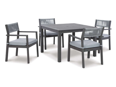 Eden Town - Outdoor 5Pc set - Grey