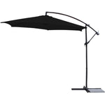 Bumbershoot 10' Deluxe  Outdoor Umbrella - Onyx Black