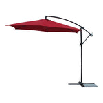 Bumbershoot 10' Deluxe  Outdoor Umbrella - Poppy Red