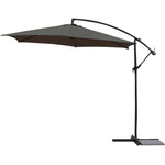 Bumbershoot 10' Deluxe  Outdoor Umbrella - Slate Grey