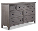 Paxton 7 Drawer Dresser - Dovetail Grey