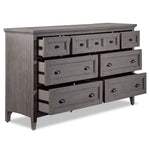 Paxton 7 Drawer Dresser - Dovetail Grey