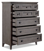 Paxton 5-Piece King Bedroom - Dovetail Grey
