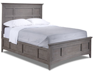 Paxton 3-Piece Queen Bed - Dovetail Grey