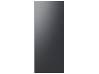 Samsung BESPOKE Matte Black Steel Custom Top Panel for 36" French-Door Refrigerator - RA-F18DU3MT/AA