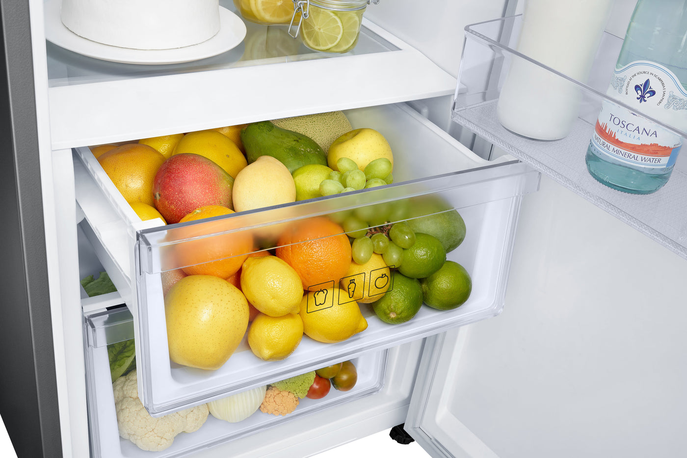 Samsung Smart BESPOKE Refrigerator (Without Panels) (14 Cu.Ft.) - RR14T7414AP/AA