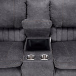 Reyes 2 Pc. Power Reclining Living Room Package w/ Loveseat - Grey