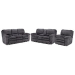 Reyes 3 Pc. Power Reclining Living Room Package - Grey
