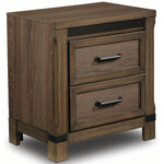 Rossco 5-Piece King Storage Bedroom Package - Rustic Oak
