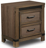 Rossco 5-Piece King Storage Bedroom Package - Rustic Oak
