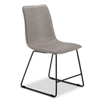 Robyn 5-Piece Round Dining Set - Black, Grey