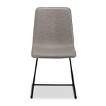 Robyn 5-Piece Round Dining Set - Black, Grey