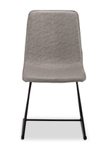 Robyn 5-Piece Round Dining Set - Black, Grey