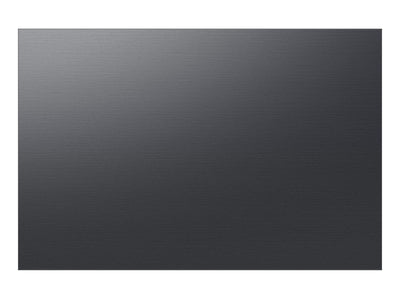 Samsung BESPOKE Matte Black Steel Custom Bottom Panel for 36" French-Door Refrigerator - RA-F36DB3MT/AA