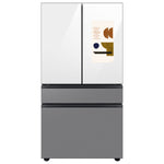 Samsung BESPOKE 36" 4-Door Counter-Depth Refrigerator with Beverage Center and Family Hub (Without Panels) (22.5 cu.ft.) - RF23BB8900AWAC