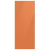 Samsung BESPOKE Clementine Glass Custom Top Panel for 36" French-Door Refrigerator - RA-F18DU3CH/AA