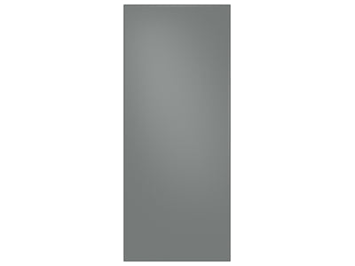 Samsung BESPOKE Grey Matte Glass Custom Top Panel for 36" French-Door Refrigerator - RA-F18DU331/AA