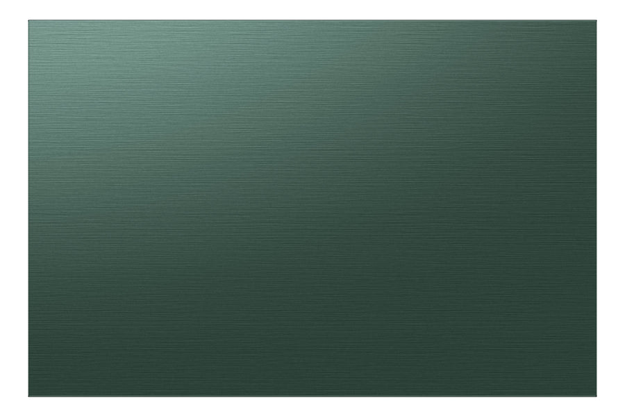 Samsung BESPOKE Emerald Green Steel Custom Bottom Panel for 36" French-Door Refrigerator - RA-F36DB3QG/AA