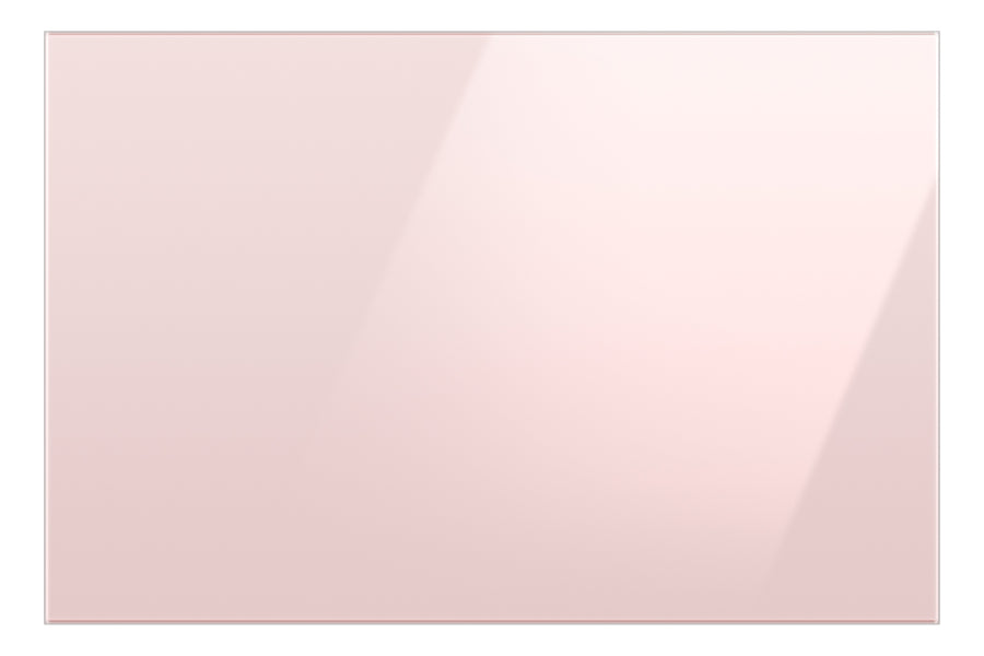 Samsung BESPOKE Pink Glass Custom Bottom Panel for 36" French-Door Refrigerator - RA-F36DB3P0/AA