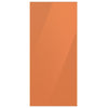 Samsung BESPOKE Clementine Glass Custom Top Panel for 36" 4-Door Flex Refrigerator - RA-F18DUUCH/AA