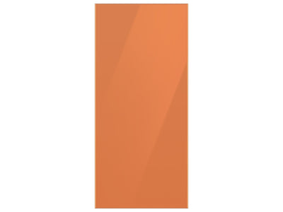 Samsung BESPOKE Clementine Glass Custom Top Panel for 36" 4-Door Flex Refrigerator - RA-F18DUUCH/AA