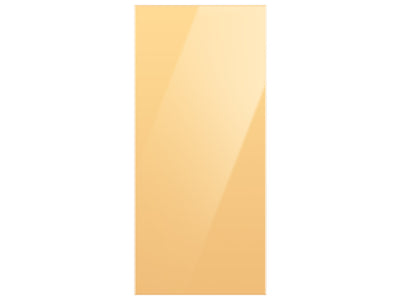 Samsung BESPOKE Sunrise Yellow Glass Custom Top Panel for 36" 4-Door Flex Refrigerator - RA-F18DUUC0/AA