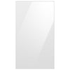 Samsung BESPOKE White Glass Custom Bottom Panel for 36" 4-Door Flex Refrigerator - RA-F18DBB12/AA