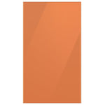 Samsung BESPOKE Clementine Glass Custom Bottom Panel for 36" 4-Door Flex Refrigerator -RA-F18DBBCH/AA