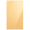 Samsung BESPOKE Sunrise Yellow Glass Custom Bottom Panel for 36" 4-Door Flex Refrigerator - RA-F18DBBC0/AA
