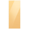 Samsung BESPOKE Sunrise Yellow Glass Custom Top Panel for 36" French-Door Refrigerator - RA-F18DU3C0/AA