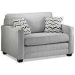 Penelope Sofa, Loveseat and Chair and a Half Set - Grey