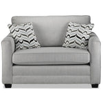 Penelope Chair and a Half - Grey