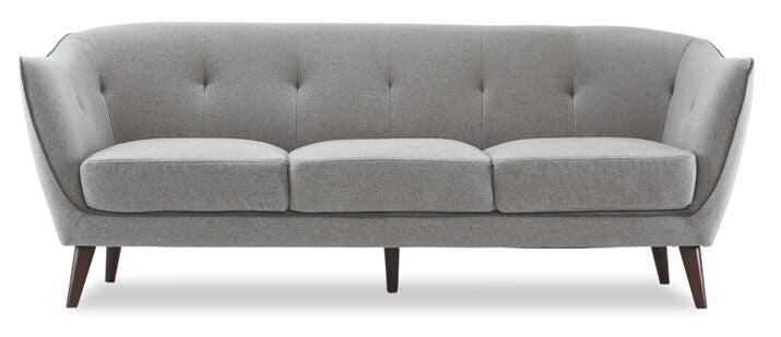 Ava II 3 Pc. Living Room Package - Light Grey