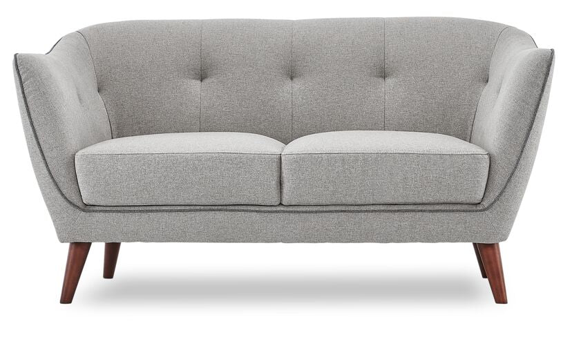 Ava II 2 Pc. Living Room Package w/ Loveseat - Light Grey