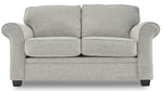 Duffield 2 Pc. Living Room Package w/ Loveseat - Smoke