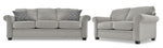Duffield 2 Pc. Living Room Package w/ Loveseat - Smoke